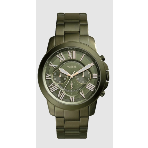 Correa de reloj Fossil FS5375 Acero inoxidable Verde 22mm
